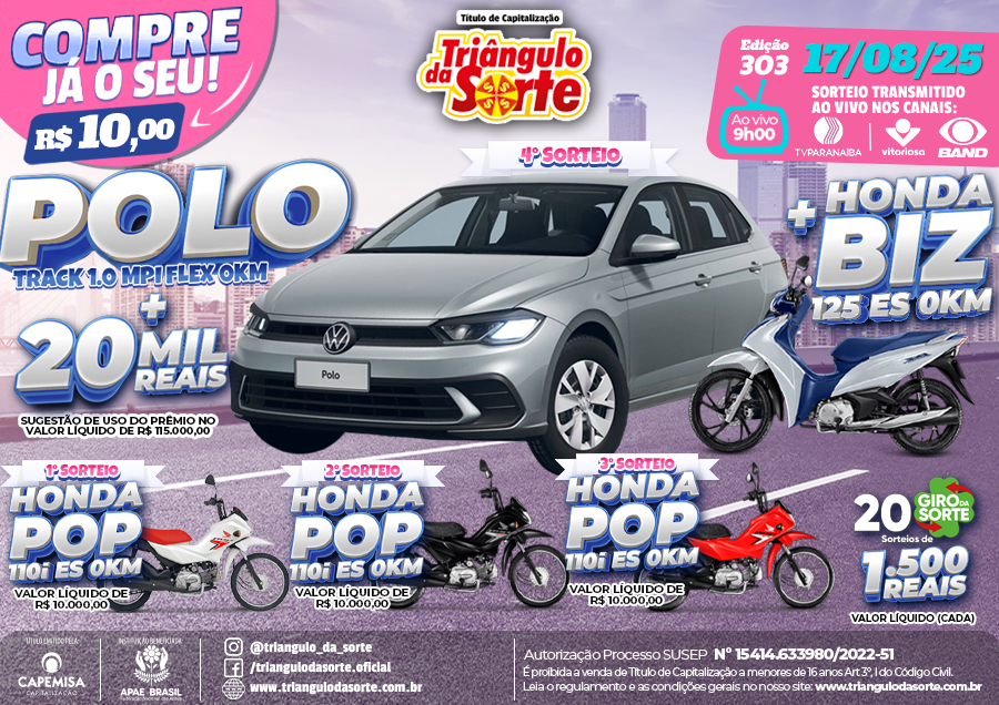 Premiação 17/08/2025