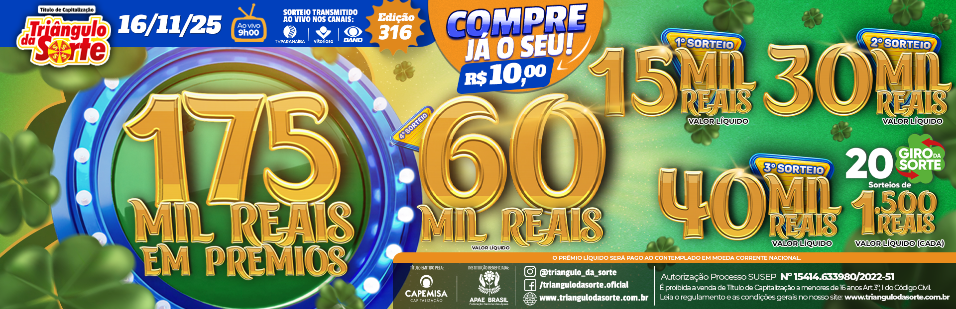 Premiação 16/11/2025