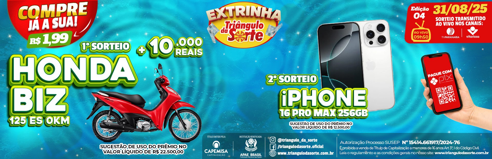 Extrinha 31/08/2025
