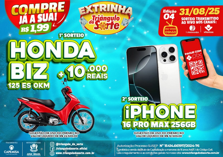 Extrinha 31/08/2025