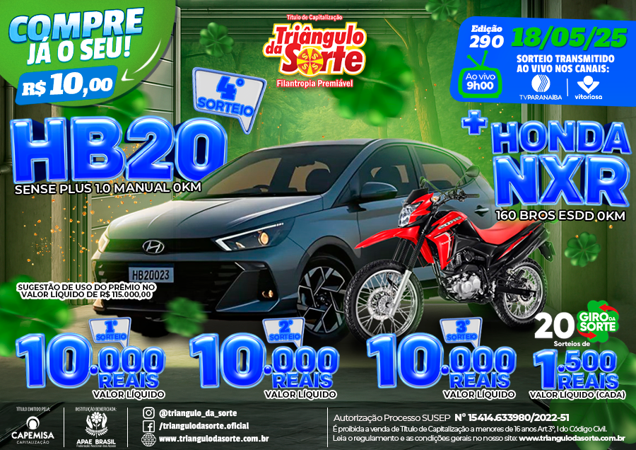 Premiação 18/05/2025