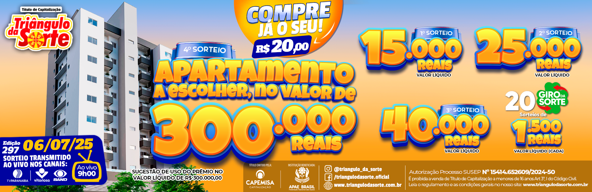 Premiação 06/07/2025