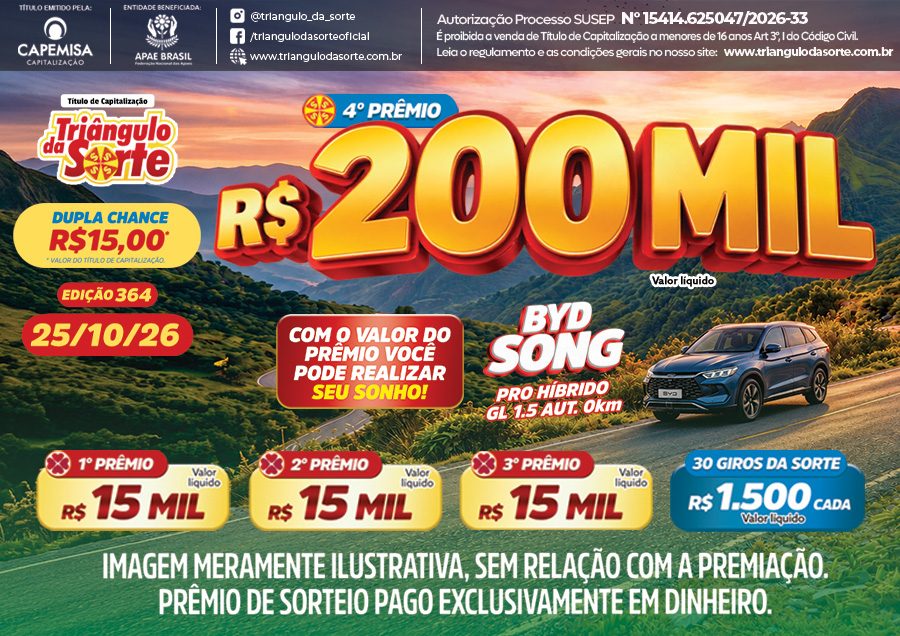 Premiação 25/10/2026
