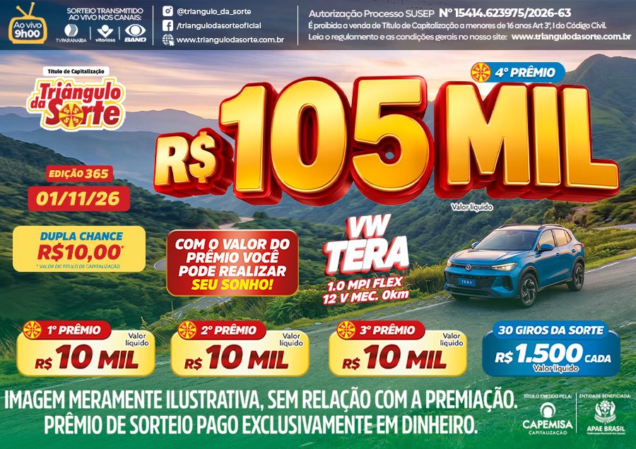 Premiação 01/11/2026